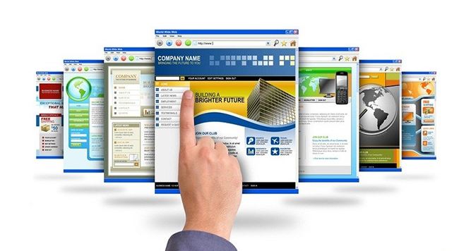 Sự lựa chọn phong phú và đa dạng các mẫu thiết kế web