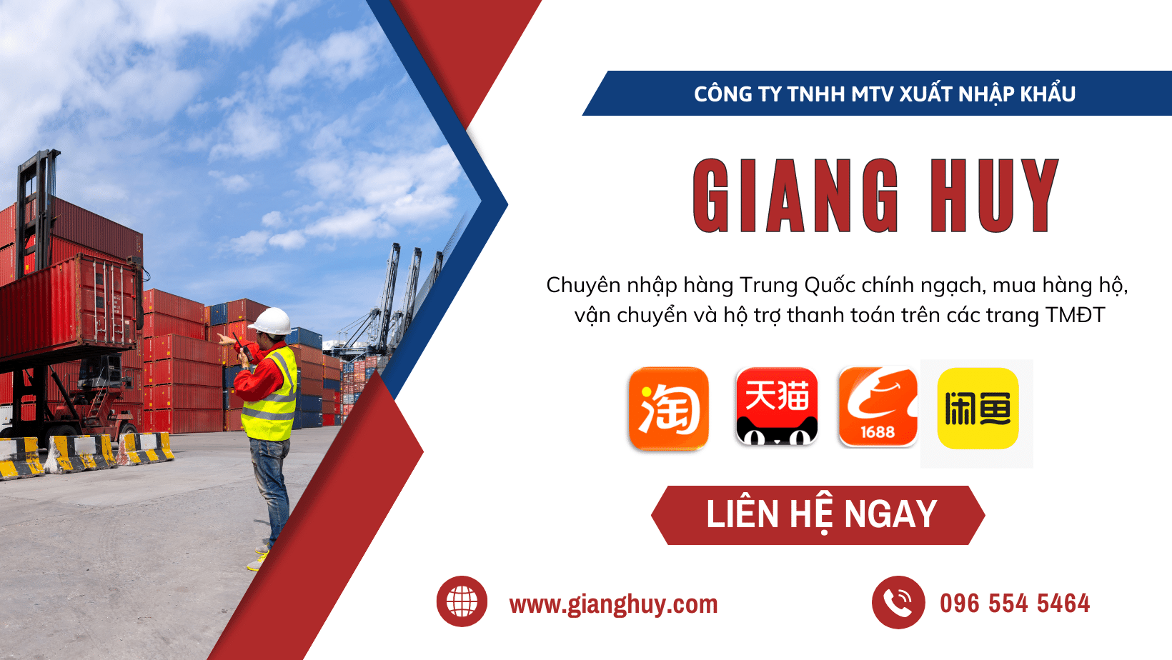 Công ty nhập hàng Trung Quốc chính ngạch Giang Huy