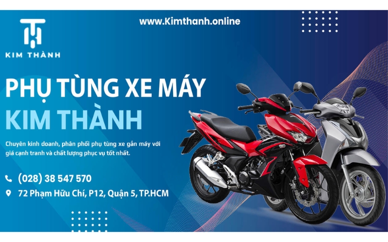 cửa hàng phụ tùng xe Kim Thành