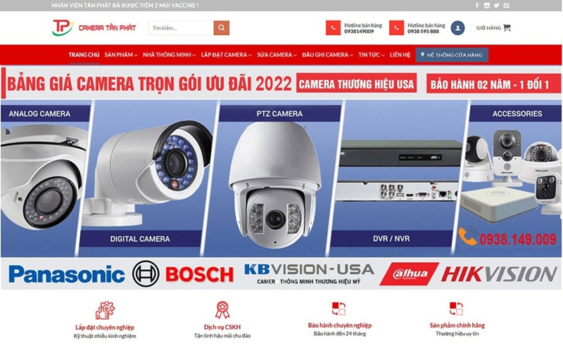 camera tấn phát