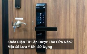 khóa điện tử lắp được cho cửa nào