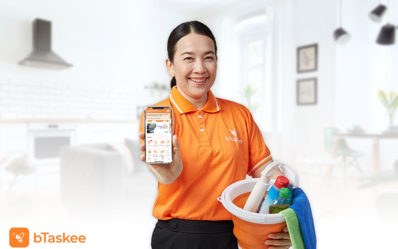 dịch vụ tổng vệ sinh theo giờ bTaskee